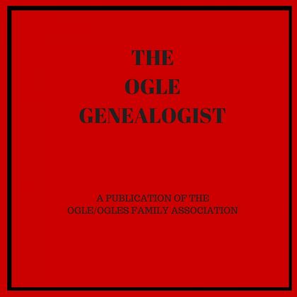 Ogle Genealogist 41 eBook | © 2021