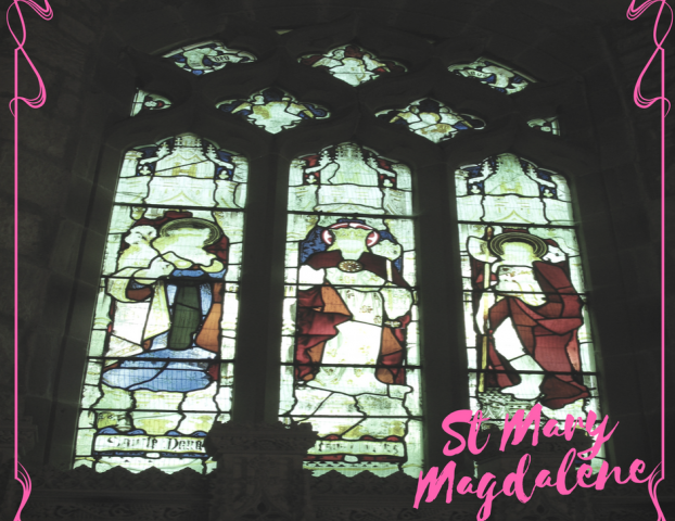 Stainglass window St Mary Magdalene