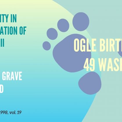 Ogle Genealogist 19